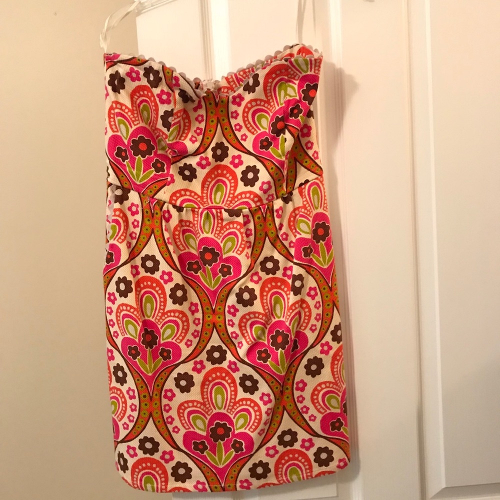 Judith March strapless dress